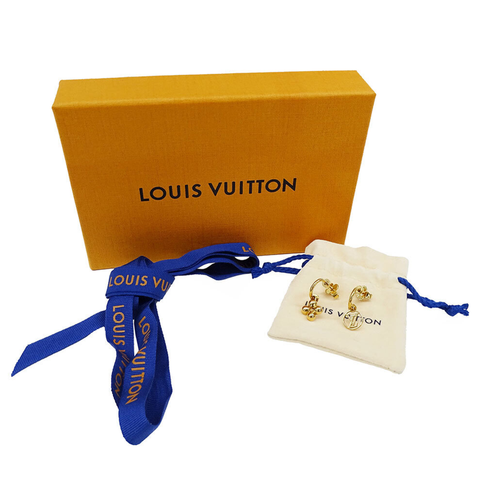LOUIS VUITTON Gold Earrings - Picture 5 of 11